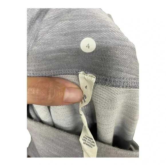 Lululemon cuff pant size 4 blue / grey - Picture 6 of 8